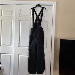 Obermeyer Black Snow Bib Overalls